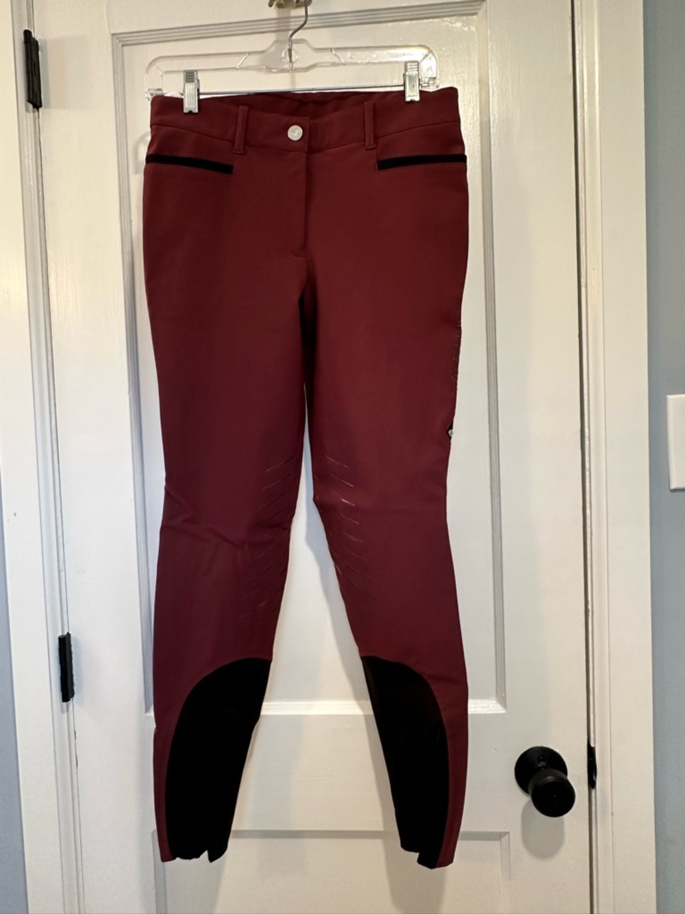 Burgundy Equiline Breeches